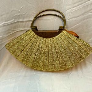 Retro gold handbag